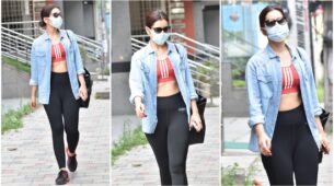 Photo: Fitness Enthusiast Raashii Khanna Donned A Denim Jacket With Her Workout Outfit; This Unusual Add-On Is Surely A Hit