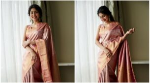 Photodump: Sai Pallavi is a jaw-dropping, elegant beauty in pink Kanjivaram saree, are you in love?