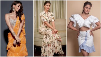 Pooja Hegde Loves Ruffles And We Love It Too: Her Most Daring And Unique Ruffle Outfits That Are Unforgettable