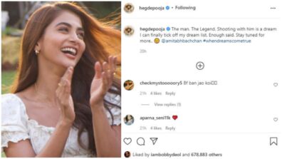 Pooja Hegde Shoots With Superstar Amitabh Bachchan, Ticks Off Her Dream List – View BTS Pic