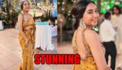 Prajakta Koli looks smoking hot in latest yellow saree, fans love it