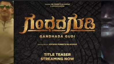 Puneeth Rajkumar’s ‘dream project’ with Amoghavarsha titled ‘Gandhada Gudi’, see video ASAP