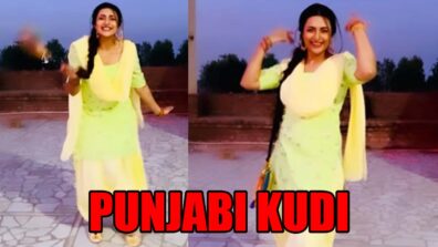 Punjabi Kudi: Divyanka Tripathi does groovy bhangra on Punjabi song, fans fall in love