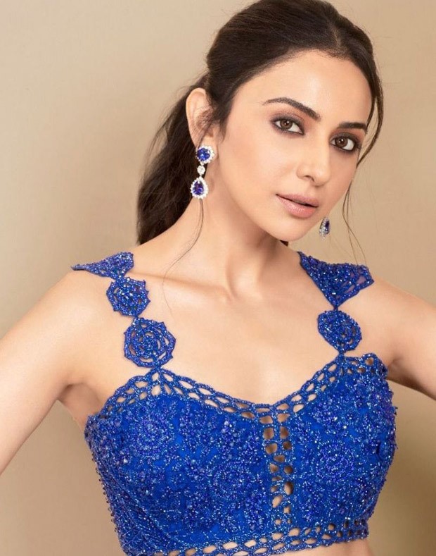 Rakul Preet Singh Is A Bomb In Shimmery Blue Lehenga: See Pics - 0