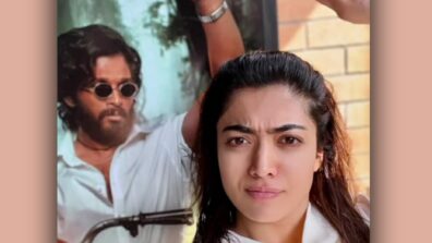 Rashmika Mandanna caught on camera enjoying and chilling with Allu Arjun, see inside footage