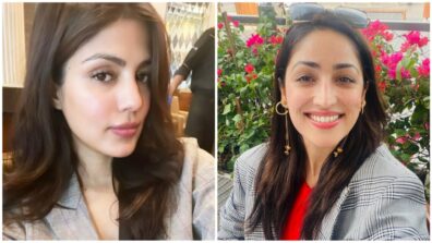 Rhea Chakraborty and Yami Gautam are here to bring in ‘boss babe’ vibes in checkered style blazers, see pics