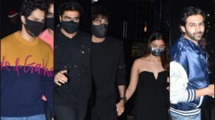 Rohit Dhawan Birthday: Kartik Aaryan, Varun Dhawan, Ranbir Kapoor-Alia Bhatt and Arjun Kapoor spotted celebrating together