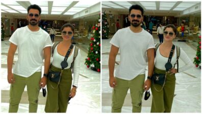 Rubina Dilaik and Abhinav Shukla’s are keeping the Christmas Twinning trend on spin