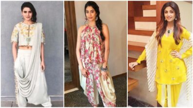 Samantha Ruth Prabhu To Shilpa Shetty: 5 Times Celebs Showed Us Ways To Rock Dhoti Pants