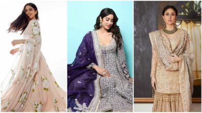 Sara Ali Khan, Janhvi Kapoor and Kareena Kapoor Khan are regal queens in Tanya Ghavri’s