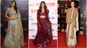 Sara Ali Khan, Kriti Sanon To Jacqueline Fernandez: 7 Times Bollywood Hotties Slayed The Red Carpet In Desi Avatars