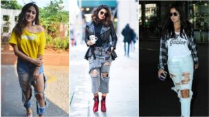 Sara Ali Khan, Priyanka Chopra and Katrina Kaif flaunt their hot pair of legs in ripped denim jeans, see viral pics