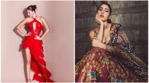 Sara Ali Khan’s deep-neck hot lehenga Vs Ananya Panday’s red twirl slit outfit: Who’s your ‘dream date’? (Ultimate Fan Battle)