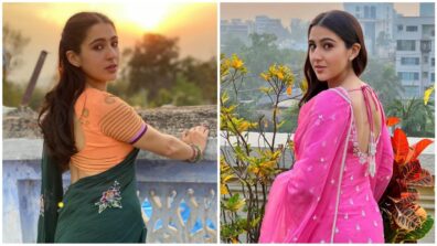 Saree Or Salwar: Which ethnic Indian style of Sara Ali Khan is stabbing your heart? (Poll Alert)