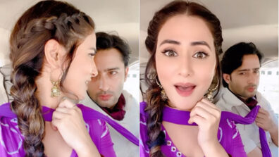 Shahina Swag: Hina Khan and Shaheer Sheikh ace up the chemistry in new romantic post, fans mesmerized