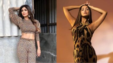 Shilpa Shetty Kundra VS Malaika Arora: Which Bollywood diva donned the animal print outfit better? Comment Below