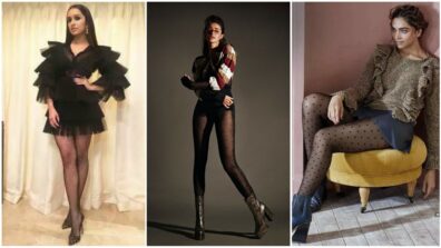 Shraddha Kapoor, Ananya Panday and Deepika Padukone flaunt their love for ‘fish-net stockings’, fans sweat big time