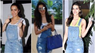 Shraddha Kapoor, Kiara Advani and Kriti Sanon spice up vogue game in denim jumpsuits, get vogue cues
