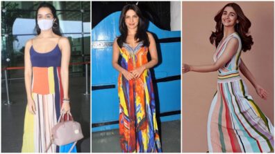 Shraddha Kapoor, Priyanka Chopra and Alia Bhatt turn on the heat in stylish colourful maxi dresses, are you in love?