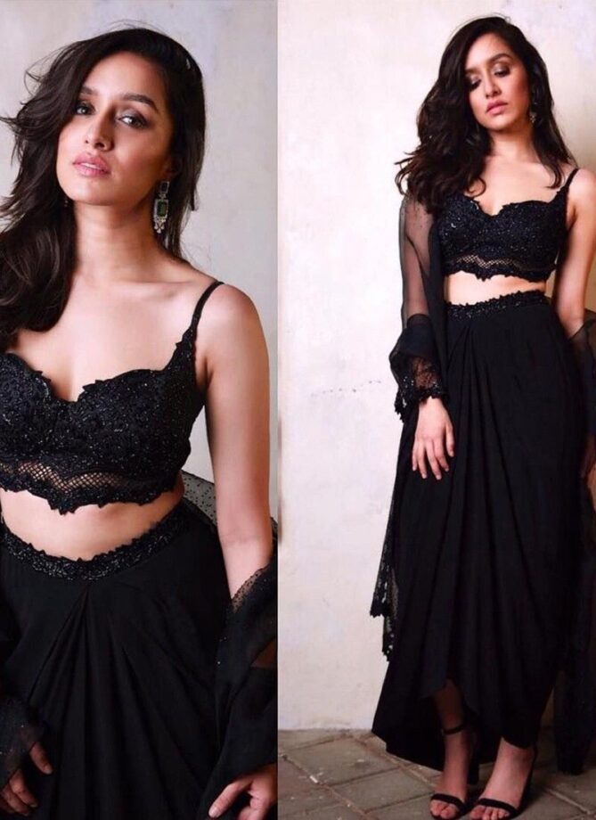 Shraddha Kapoor To Deepika Padukone: 5 Times Bollywood Queens Ruled Our Hearts In Black Lehenga - 0