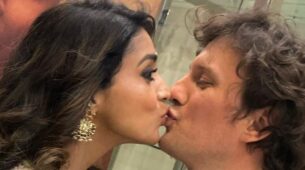 Shriya Saran’s husband Andrei Koscheev is super proud of his wifey, shares romantic liplock moment