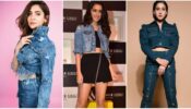Slay the cropped blue denim jacket like Anushka Sharma, Shraddha Kapoor and Sara Ali Khan