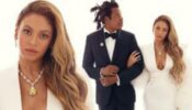 Sneak Peek: Beyonce looks absolutely regal in a plunging white dress while wearing that iconic Tiffany Yellow Diamond