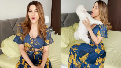 So Cute: Bigg Boss acterss Nikki Tamboli gets her dog married, check