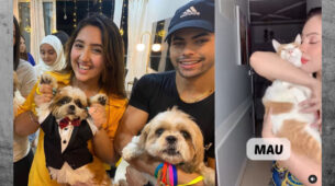 So cute: Tv stars Munmun Dutta, Ashnoor Kaur & Siddharth Nigam are up for some ‘Paw’ love