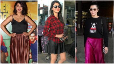 Style Your Pleated Skirts Like Shruti Haasan, Take Hints Here