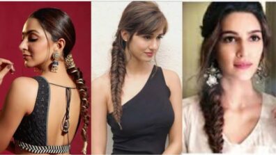 Stylish Braids To Wear With Traditional Outfits: Cues Coming From Kiara Advani To Kriti Sanon