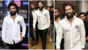 Stylish Star: Allu Arjun Makes A Style Statement In White Crisp Balmain Shirt With Black Pants; See Pic