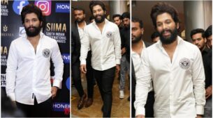 Stylish Star: Allu Arjun Makes A Style Statement In White Crisp Balmain Shirt With Black Pants; See Pic