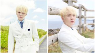Suga & His All-White Looks Will Make Your Heart Go Lovey Dovey