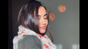 Winter Vibes & Fairy Lights! Surbhi Jyoti’s Stunning Pictures In White Sweater And Skirt That Speak Volumes Of Her Beauty!