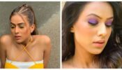 Task for the day! Perfect cat-eye-flick like Nia Sharma for a vintage look, take inspiration
