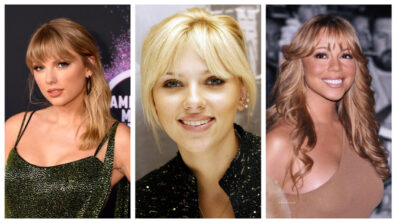 Taylor Swift vs Scarlett Johansson vs Mariah Carey: Who aced the curtain bangs look?