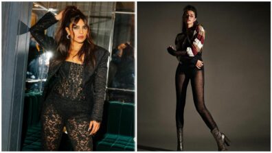 The Big Battle: Priyanka Chopra Vs Ananya Panday: Who wore the black net transparent outfit better? (Fan Battle)