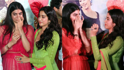 Throwback To Time Khushi Kapoor And Janhvi Kapoor Were Left In Tears At Dhadak Launch