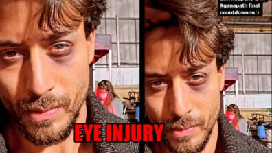 Tiger Shroff suffers eye injury while shooting for Ganapath in UK