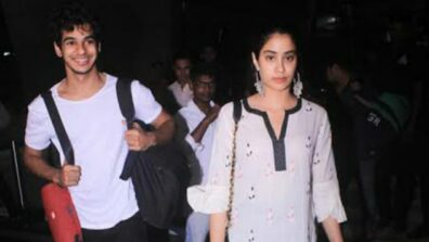 Time Ishaan Khatter & Janhvi Kapoor Were Almost Mobbed At Airport: Checkout