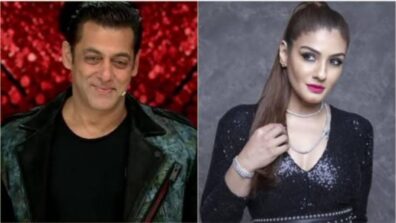 Time Salman Khan Busted A Bubble Gum Over Ravishing Raveena Tandon’s Face