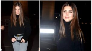 5 Times Tara Sutaria Proved Black Is A Perfect Airport Look Outfit