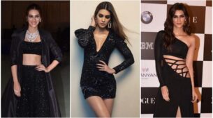 Times Kriti Sanon Left Us Nail-Biting In Black: See Pics