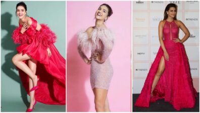 Times Kriti Sanon Took Our Breath Away In Pink Outfits