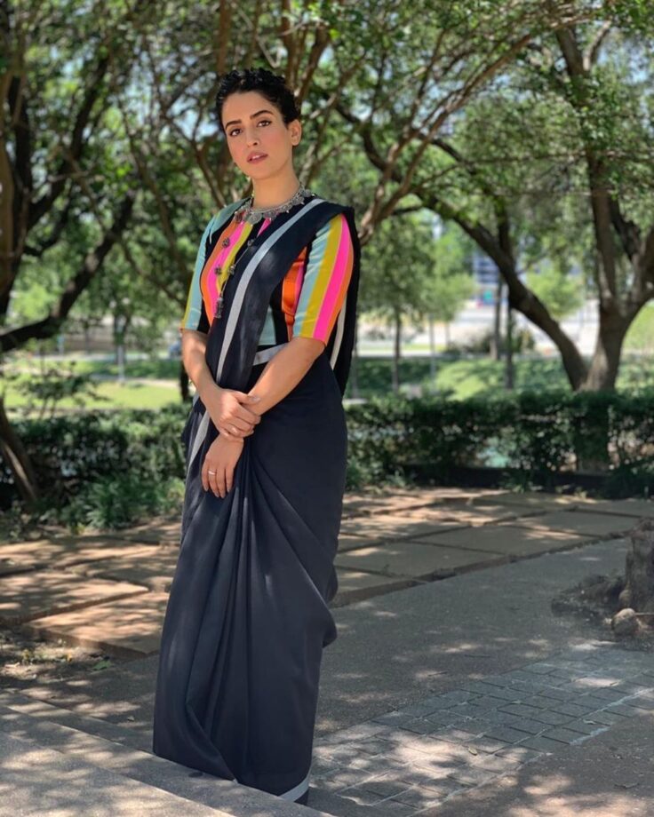 Times Sanya Malhotra, Nargis Fakhri & Others Stole Our Hearts In Indo-Western Ensembles - 1