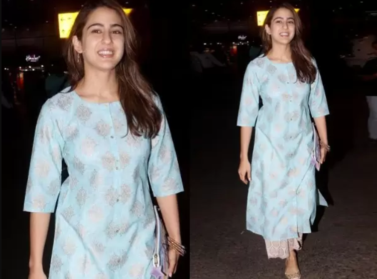 Times Sara Ali Khan And Malaika Arora Made Fashion Lovers Crazy In Elegant Ethnics - 2