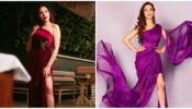 TMKOC divas Munmun Dutta and Sunayana Fozdar raise the oomph in one-shoulder high slit outfits, come fall in love