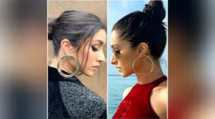 Simple Bun With Hoop Earrings Or Messy Bun With Diamond Earrings: Which Look Of Shraddha Kapoor Has Your Heart?