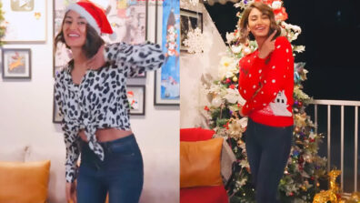 Trending: Erica Fernandes does a ‘Happy Dance’ wearing Santa cap, rings in Christmas vibes in advance